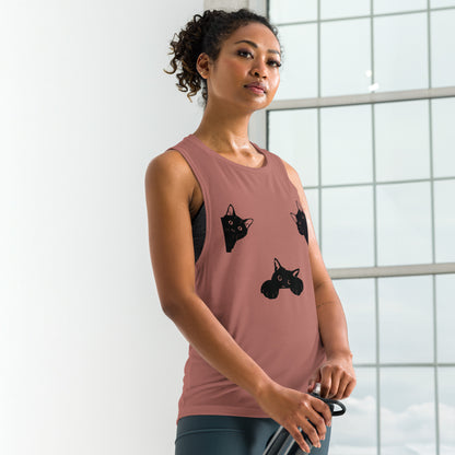 Ladies’ Cat Muscle Tank