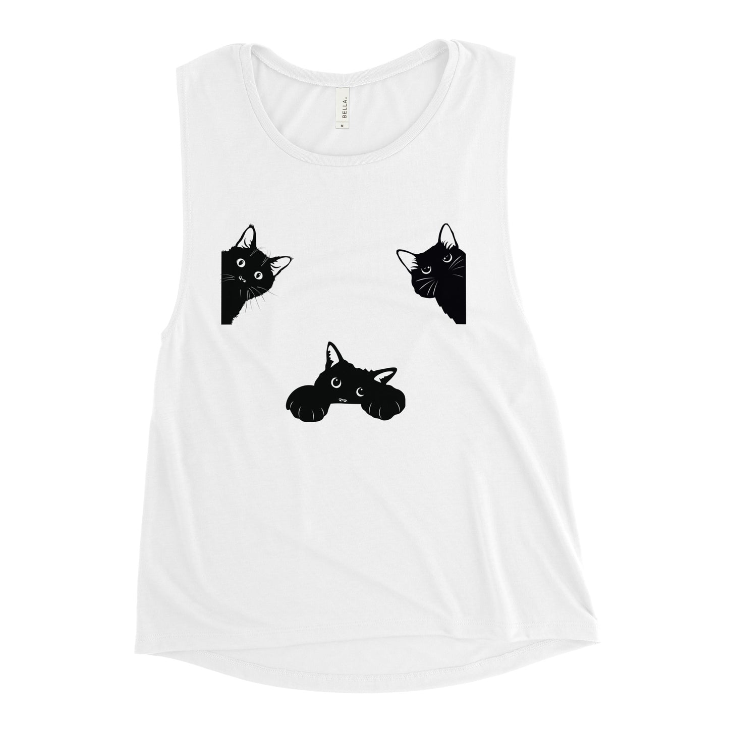 Ladies’ Cat Muscle Tank